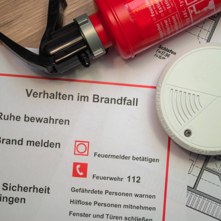 Umsetzung des Brandschutzkonzeptes Umsetzung